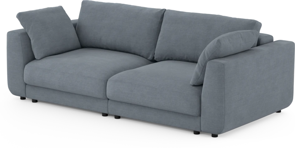 Amie - Bäddsoffa 3-sits - Blå