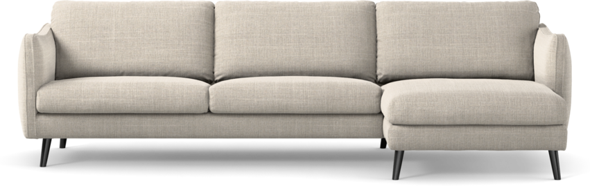 Madison Lux - 3-sits soffa med schäslong höger - Beige