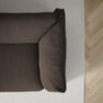 Cherrie - 3-sits soffa med kappa - Brun