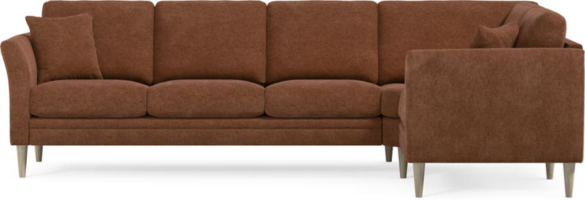 Eden - Hörnsoffa, 3+1-sits - Orange