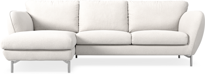 Madison Lux - 2-sits soffa med schäslong vänster - Beige