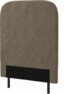 New York slät - Sänggavel, 90-210 cm - Brun