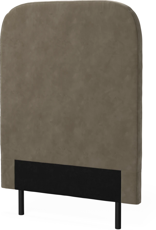 New York slät - Sänggavel, 90-210 cm - Brun