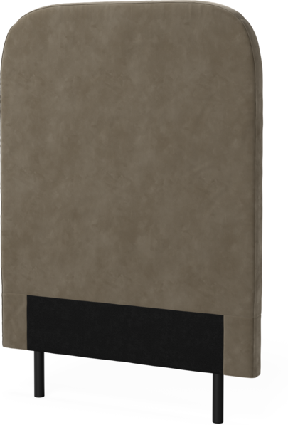 New York slät - Sänggavel, 90-210 cm - Brun