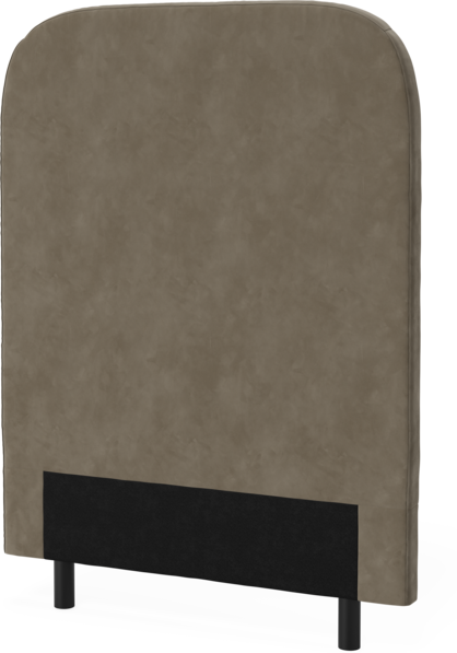 New York slät - Sänggavel, 90-210 cm - Brun
