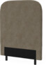 New York slät - Sänggavel, 90-210 cm - Brun