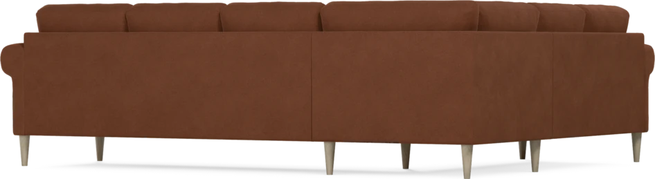 Eden - Hörnsoffa, 2+3-sits - Orange
