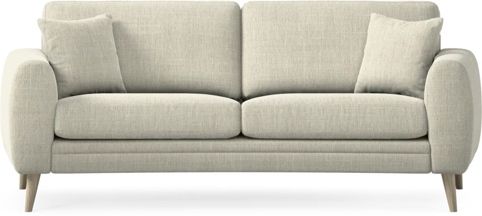 Eden - 2,5-sits soffa svängd - Beige