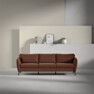 County - 3-sits soffa - Röd