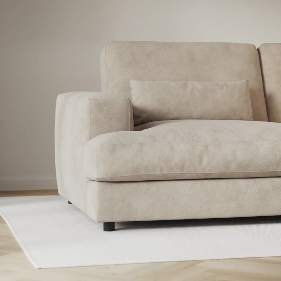 Noma - Fotpall 90 - Beige