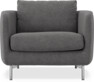 Madison Lux - Fåtölj, 70 cm - Grå