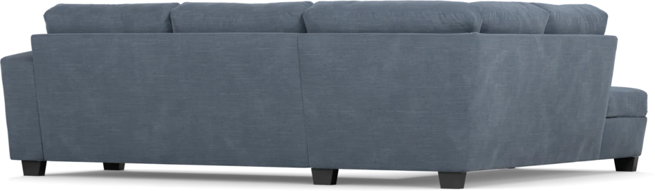 Friday - 2,5-sits soffa med divan vänster - Blå
