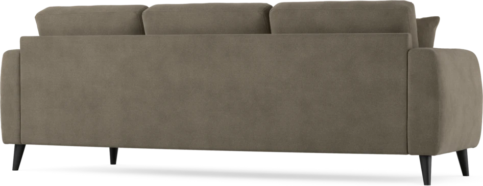 Eden - 3-sits soffa svängd - Beige