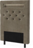 New York led - Sänggavel, 90-210 cm - Brun