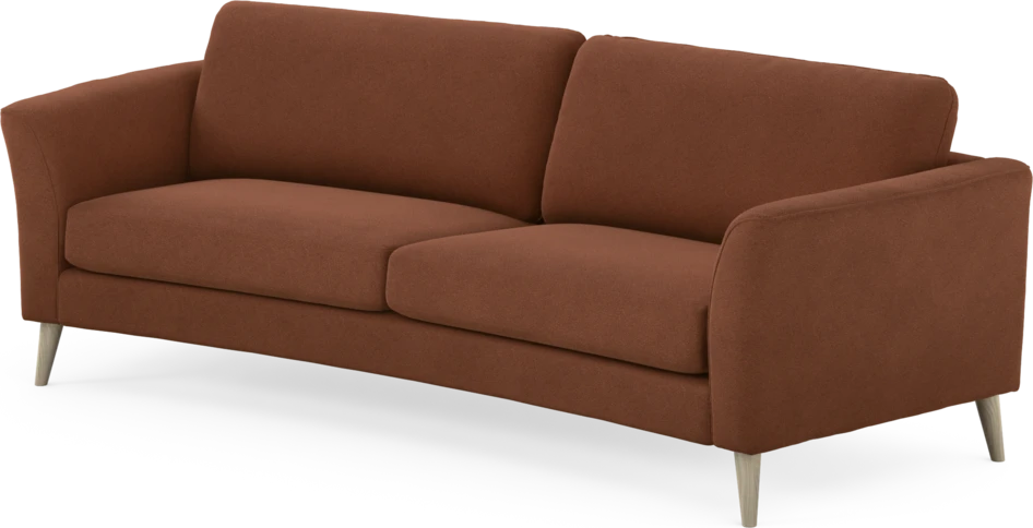 Bridge - 3-sits soffa svängd - Orange
