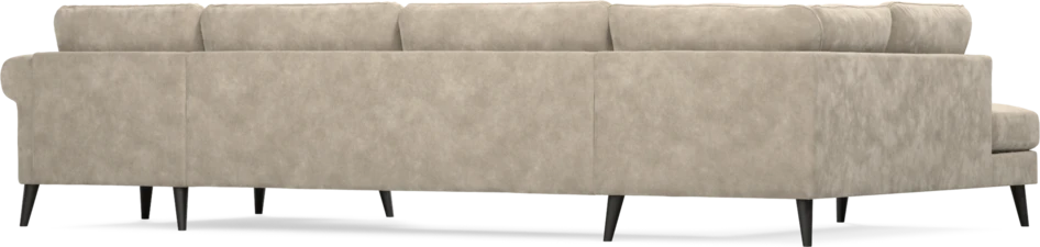 Bridge - 3-sits soffa med divan vänster och schäslong höger - Beige