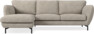 Madison Lux - 2-sits soffa med schäslong vänster - Vit