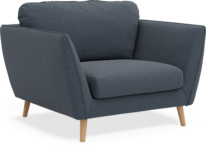 Madison Lux - Fåtölj, 70 cm - Blå