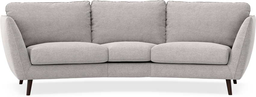 Madison - 3-sits soffa svängd, 70 cm - Beige