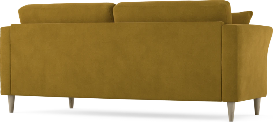 Eden - 2,5-sits soffa svängd - Gul