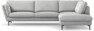 Madison Lux - 3-sits soffa med divan höger - Grå