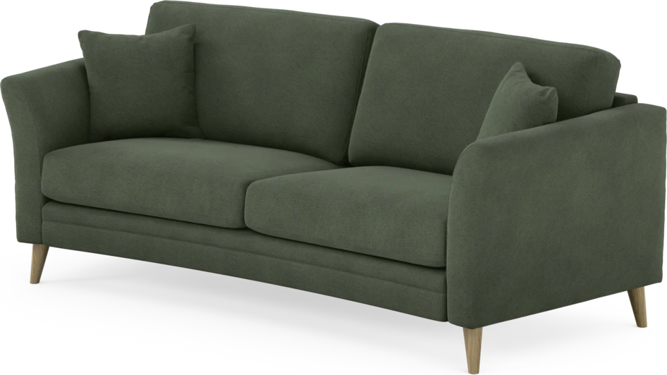 Eden - 2,5-sits soffa svängd - Grön