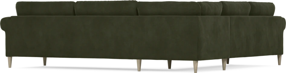 Bridge - Hörnsoffa, 2+3-sits - Grön
