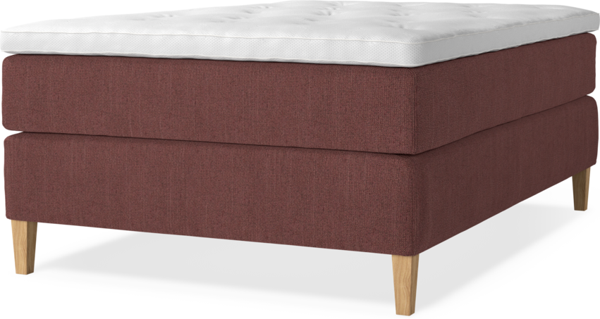 Delux Exclusive - Kontinentalsäng, enkelsäng 140 cm med bäddmadrass