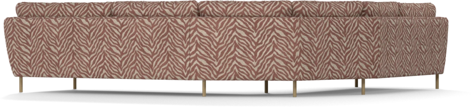 Madison Lux - Hörnsoffa 2+3-sits, hörn 2 - Orange