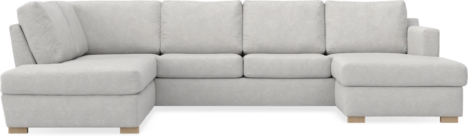 Friday - 3-sits soffa med divan vänster och schäslong höger - Grå