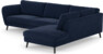 Madison Lux - 3-sits soffa med divan höger - Blå