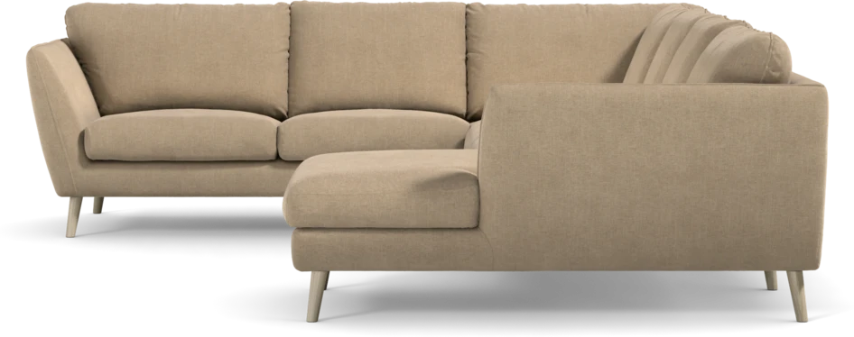 Madison Lux - Hörnsoffa med schäslong höger - Beige