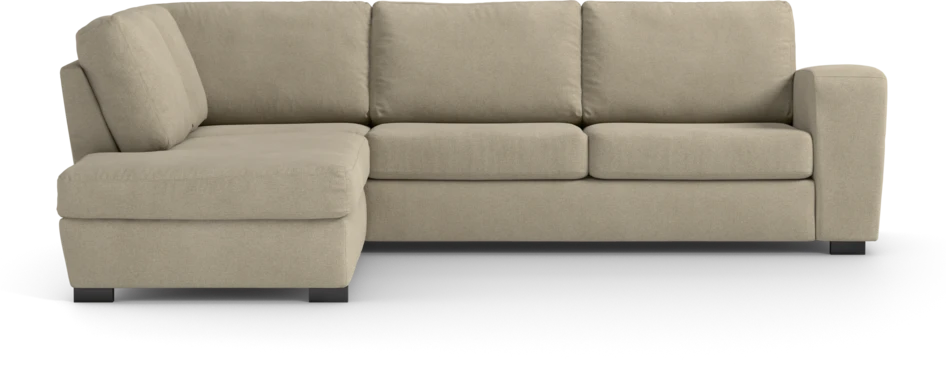 Friday - 2,5-sits soffa med divan vänster - Beige