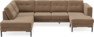 Rio - 3-sits soffa med divan vänster och schäslong höger - Beige