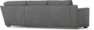 Friday - 2,5-sits soffa med divan höger - Grå