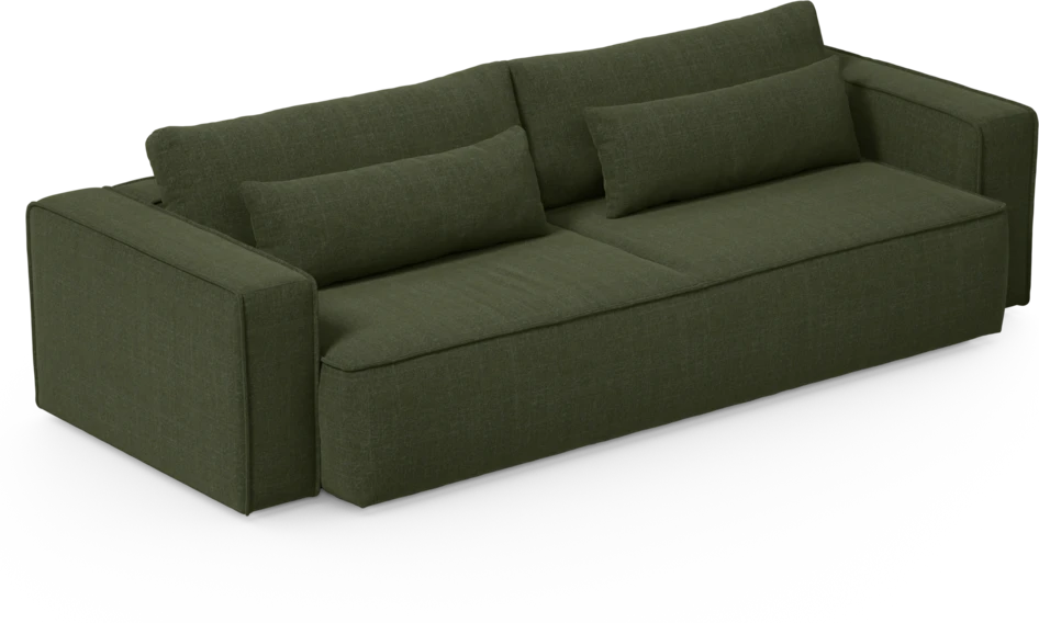 Ide - Bäddsoffa 4-sits - Grön