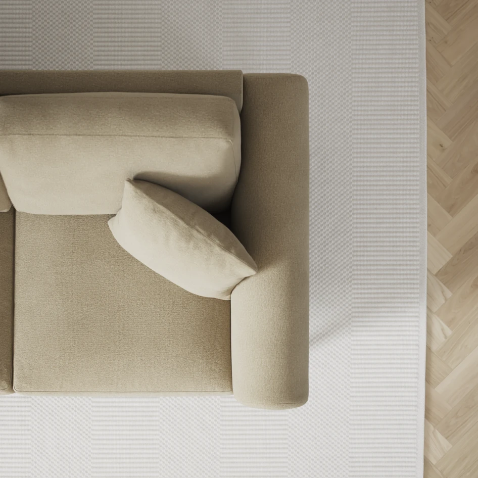 Eden - 3-sits soffa - Beige