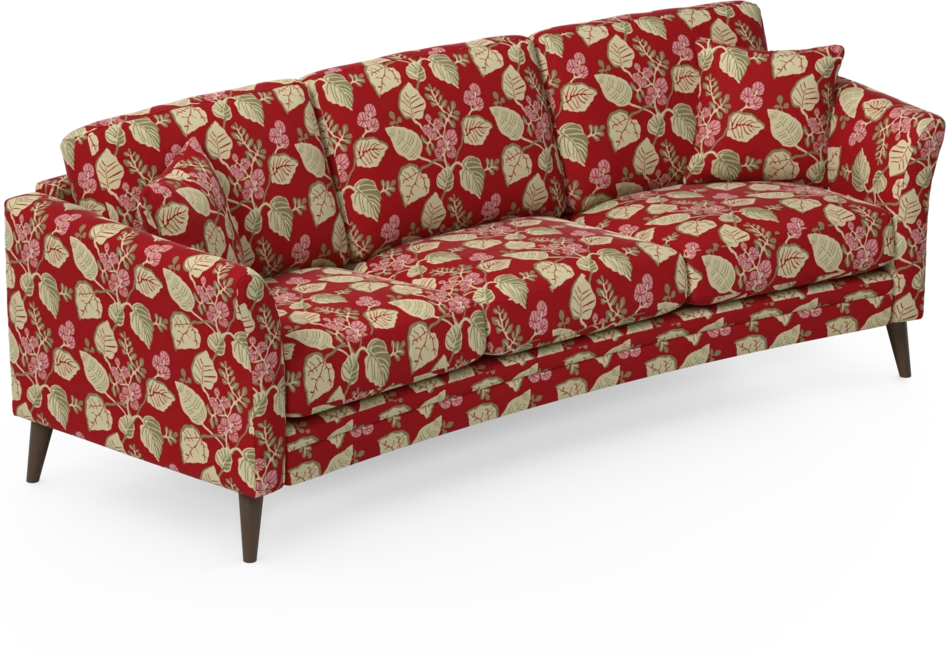 Eden - 3-sits soffa svängd - Flerfärgad