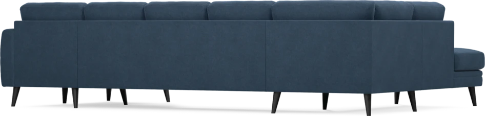 Eden - 3-sits soffa med divan vänster och schäslong höger - Blå