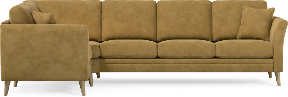 Eden - Hörnsoffa, 1+3-sits - Gul