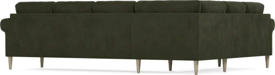 Eden - Hörnsoffa, 2+3-sits - Grön