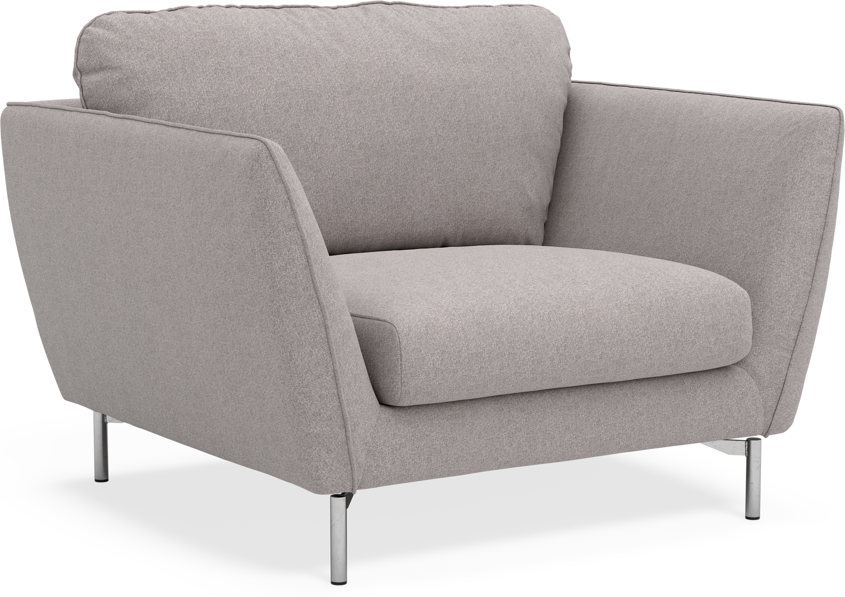 Madison Lux - Fåtölj, 70 cm - Grå