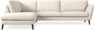 Madison Lux - 3-sits soffa med divan vänster - Vit