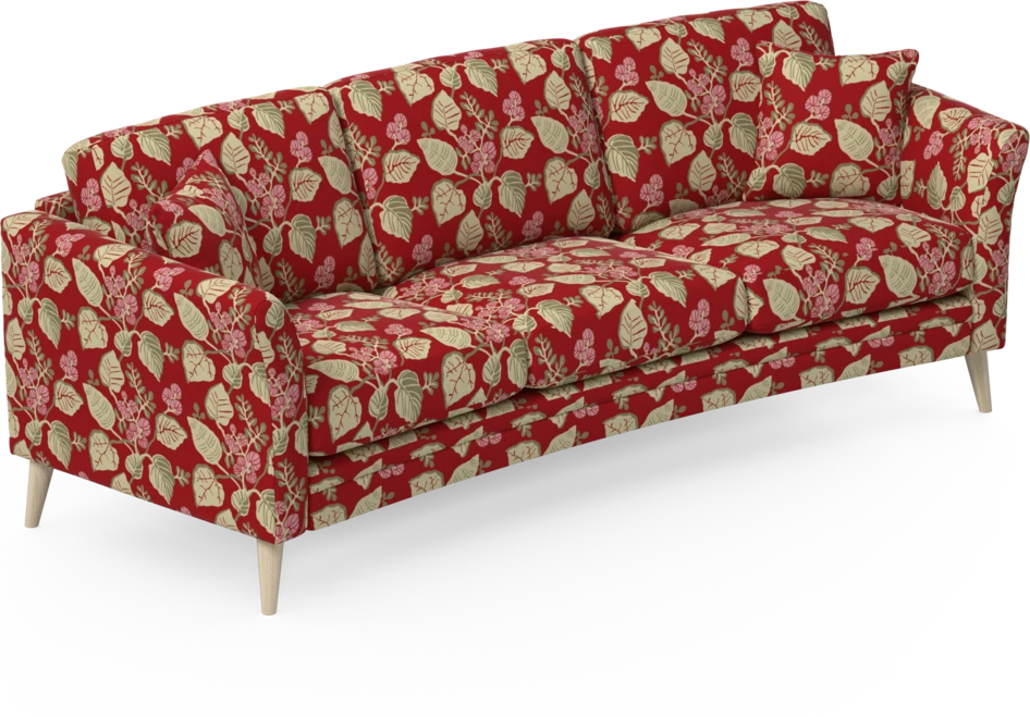 Eden - 3-sits soffa svängd - Flerfärgad