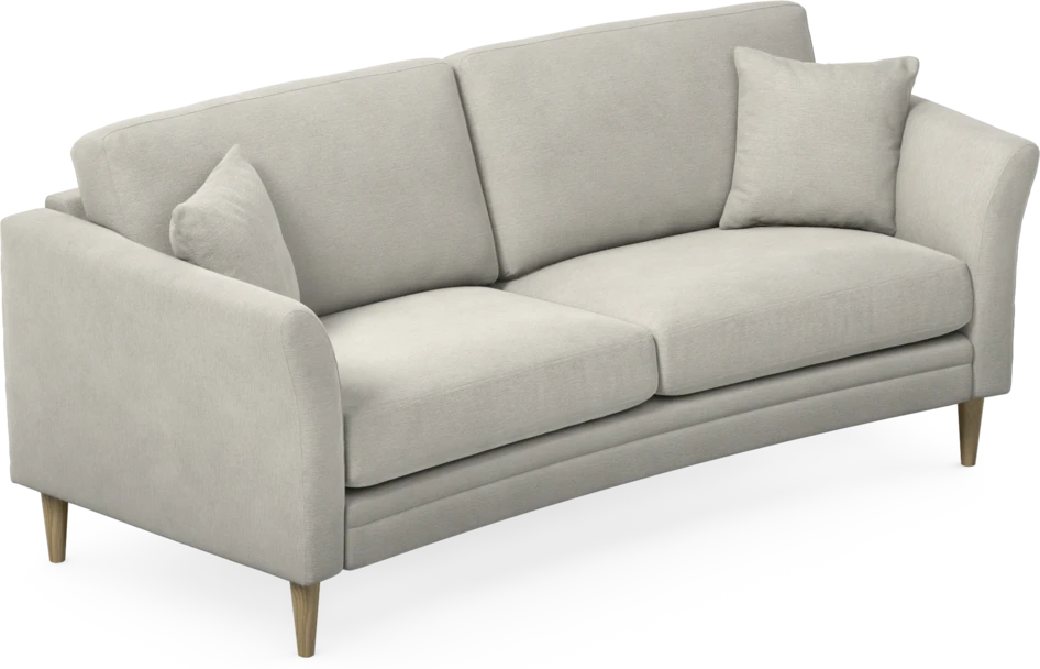 Eden - 2,5-sits soffa svängd - Grå