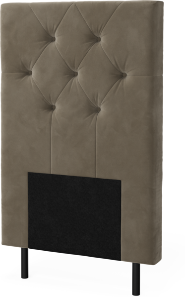 New York pikerad - Sänggavel, 90-210 cm - Brun