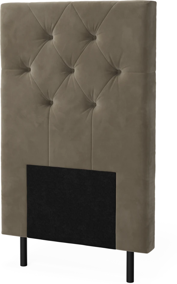 New York pikerad - Sänggavel, 90-210 cm - Brun