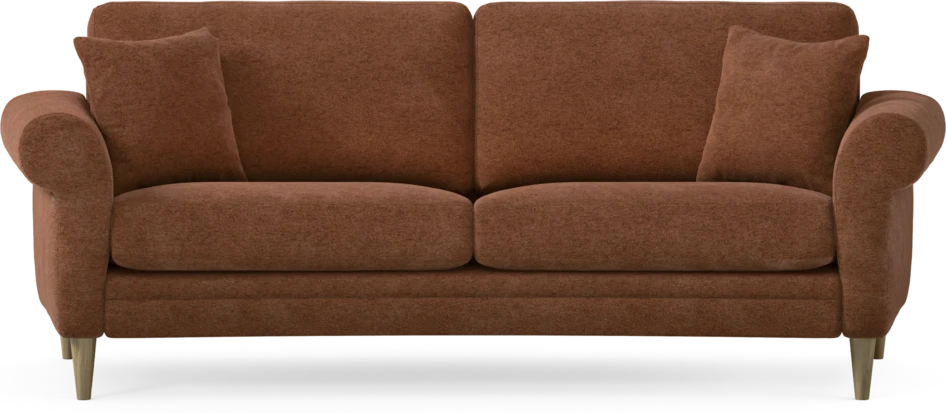 Eden - 2,5-sits soffa svängd - Orange
