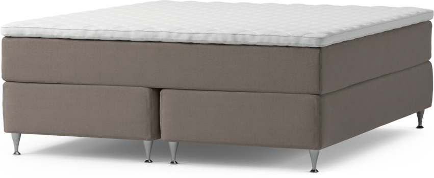 Delux Dream - Kontinentalsäng, dubbelsäng med bäddmadrass och sängben