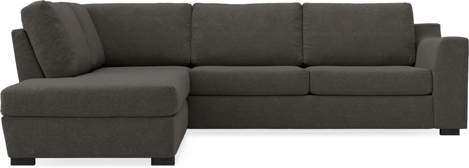 Friday - 2,5-sits soffa med divan vänster - Grå